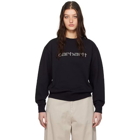 Black Rivet Script卫衣