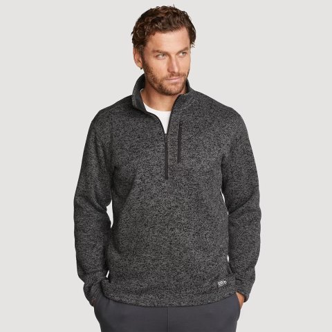 Convector 男士半拉链毛衣