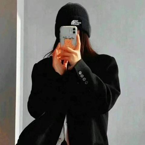  TNF Logo 盒标针织帽