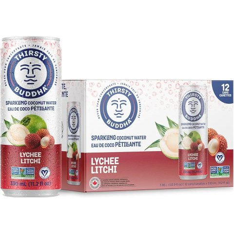 Thirsty Buddha 荔枝椰子气泡水 330ml*12