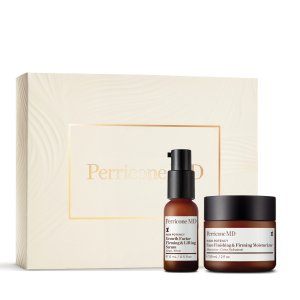 Perricone MD干皮轻熟龄肌选它！15ml高效紧致精华+59ml玫瑰面霜