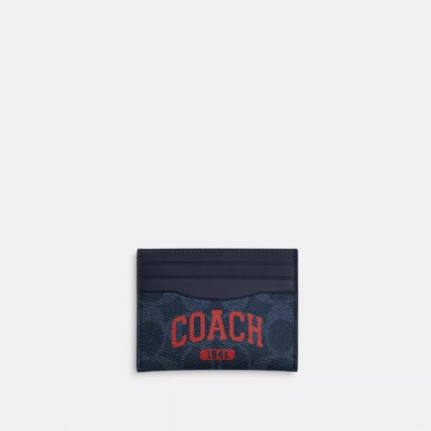 Coach 卡包 Signature 帆布