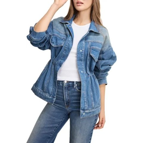 Barrel 牛仔夹克 蓝色