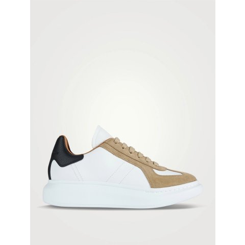 Oversized 复古皮革球鞋