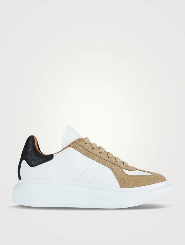 Oversized 复古皮革球鞋