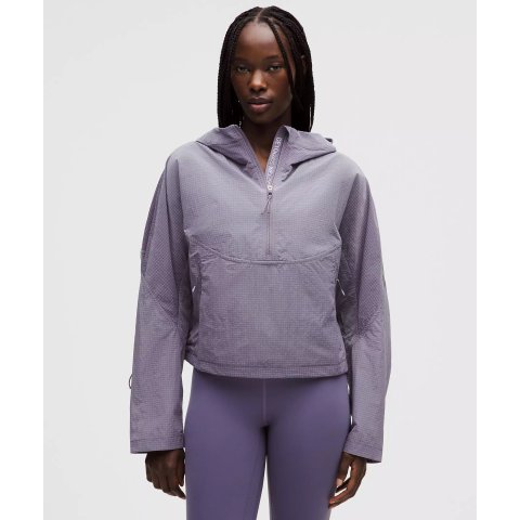 Cinch-Back 户外半拉链卫衣