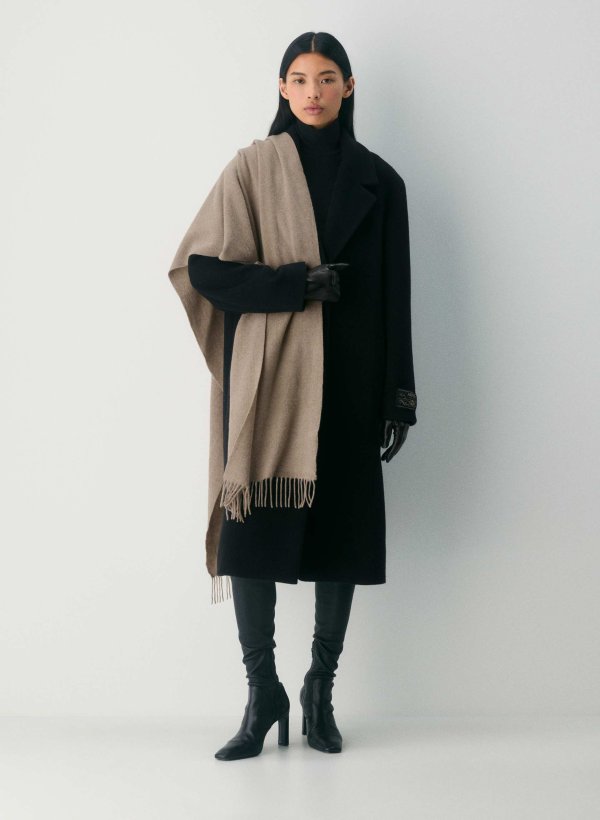 Cashmere 流苏围巾