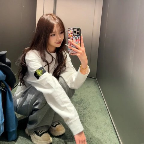 Crewneck Logo贴标卫衣