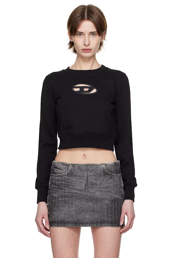 F-Slimmy-Od 黑色卫衣