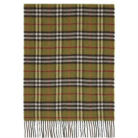 Khaki Check 英伦羊毛围巾