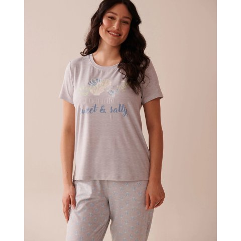 Seashell 印花超柔软T恤