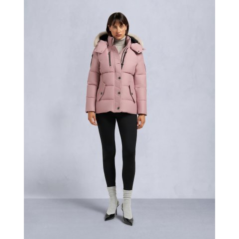 Moose Knuckles豆沙粉色可太戳了ORIGINAL 3Q 夹克