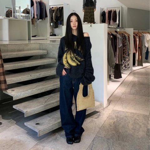 Banana Bunch 羊毛毛衣