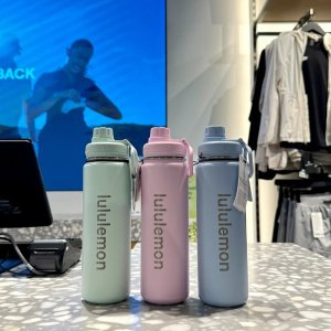 超好价 低至5折lululemon特价水杯 吸管杯$19保温杯$29