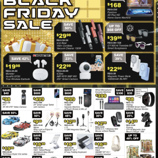 大多百大型百货💻黑五活动💥电子产品低至5...