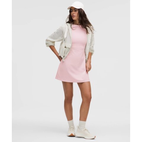 All Aligned 罗纹连衣裙 短款