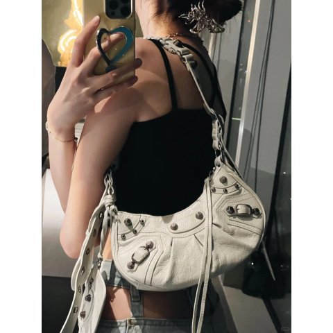 Le Cagole XS拉链肩包