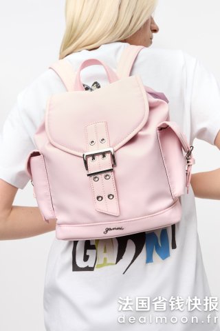 GanniBucky 小号粉色背包