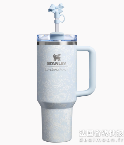 Stanley 1913 保温杯 40oz-Toscana Toile Alpine Blue