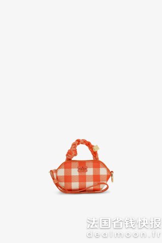 Ganni超可爱 9.5*12*2.5cmBou Nano 红色手袋