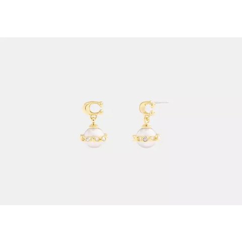 Signature 珍珠耳环