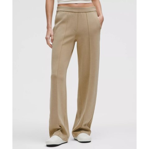 Softstreme Pintuck 中腰长裤