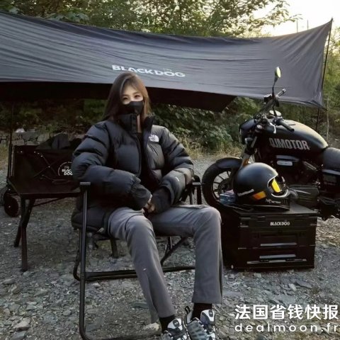The North Face1992 Nuptse 黑色羽绒夹克