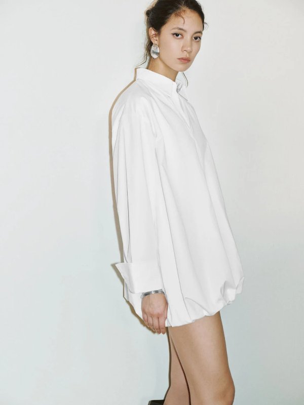 A-Line 衬衫领连衣裙