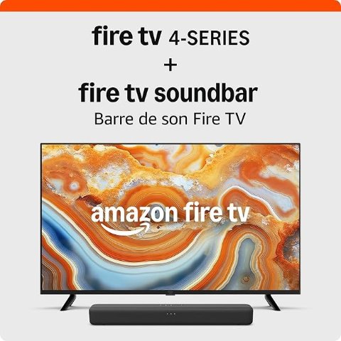 Amazon Fire TV 43英寸 4-Series 配音响