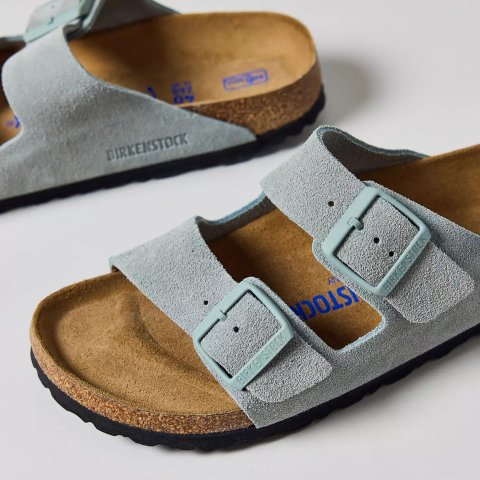 Arizona 鼠尾草绿软底凉拖 6码