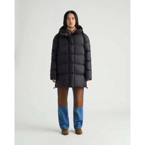 超级暖和Kiruna 羽绒服 黑色