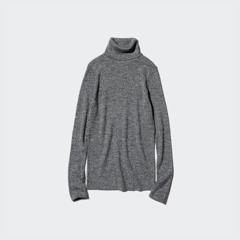 美利奴半高领毛衣 女士