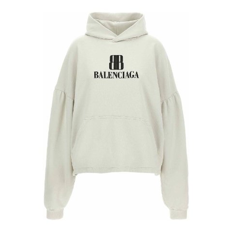 BalenciagaBalenciaga 短款徽标连帽衫