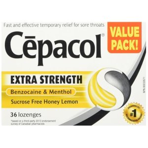 Cepacol 蜂蜜柠檬含片 36片