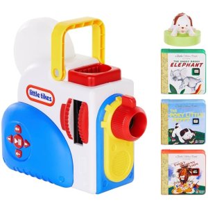 Little Tikes 故事梦想机入门套装、故事时间、小金书、音频播放、小狗波奇角色、夜灯、适合 3 岁以上幼儿和儿童男孩女孩的礼物和玩具
