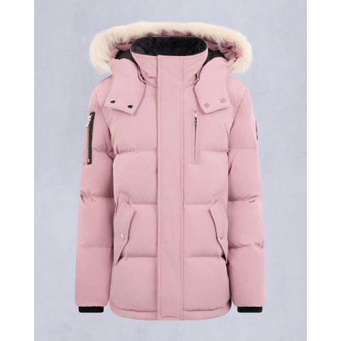 Moose Knuckles妹子冲大码3Q童款羊毛领夹克