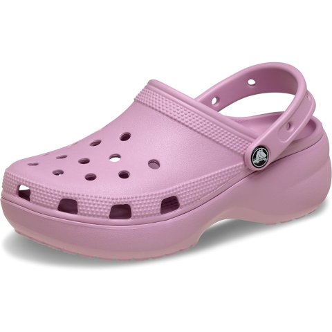 Crocs 女士厚底洞洞鞋