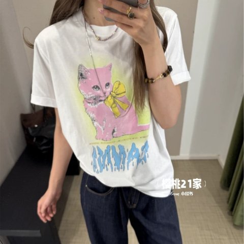 液体猫咪T恤