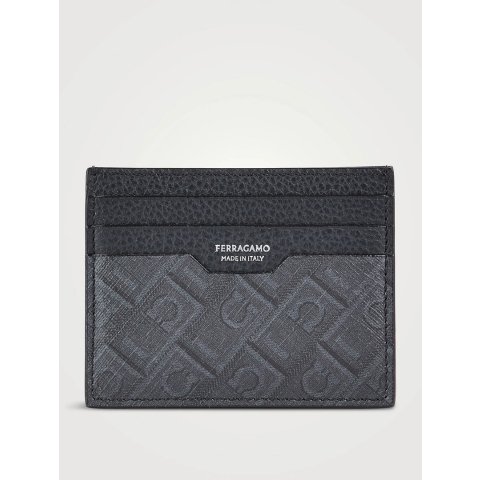 Monogram 皮革卡包