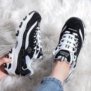 Skechers D Lites 熊猫鞋