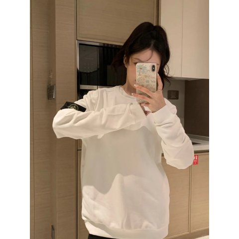 Logo Patch 圆领卫衣