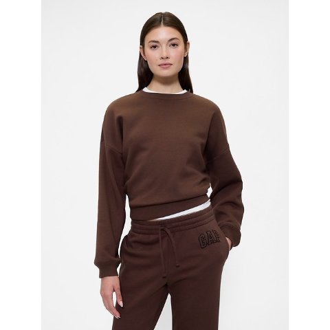 Relaxed Wedge 圆领卫衣