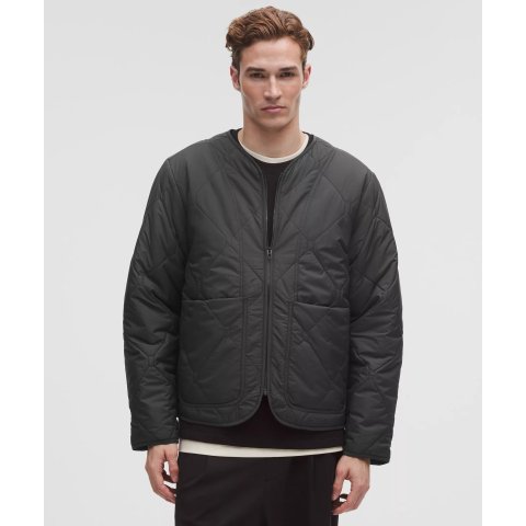 Diamond-Quilted 针织夹克