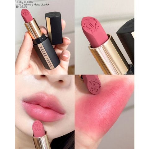 Bobbi Brown史低价 色号IN BLOOM奢金黑管哑光唇膏