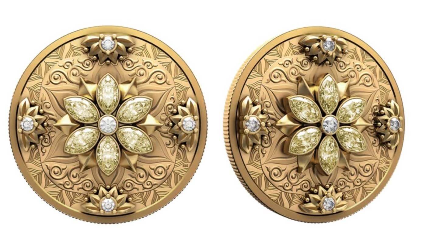 开眼了！加拿大皇家铸币厂发布2025年款镶钻超稀有硬币，售价堪比房屋首付！