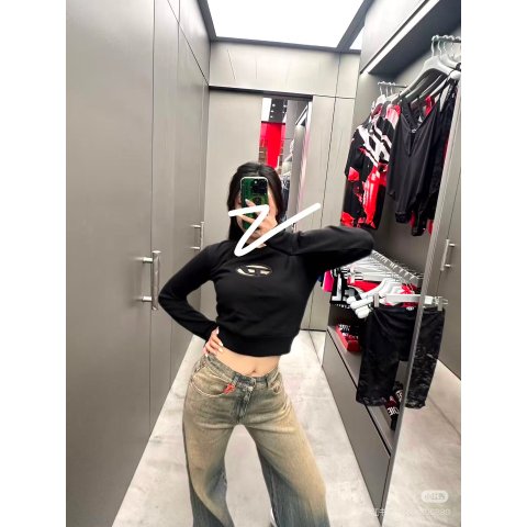 F-Slimmy-Od 黑色卫衣