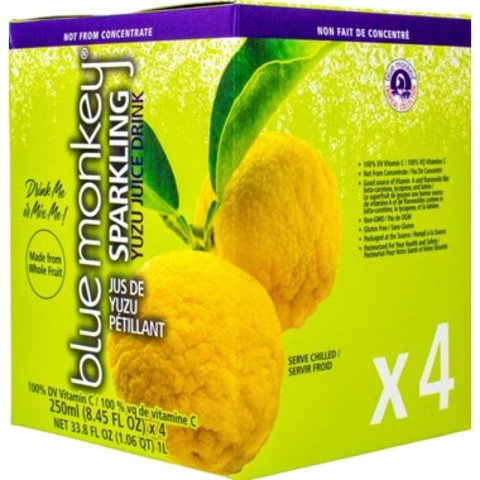Blue Monkey 柚子气泡果汁