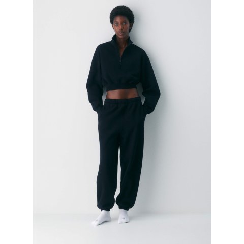 Cozy Sweatfleece 短款拉链卫衣