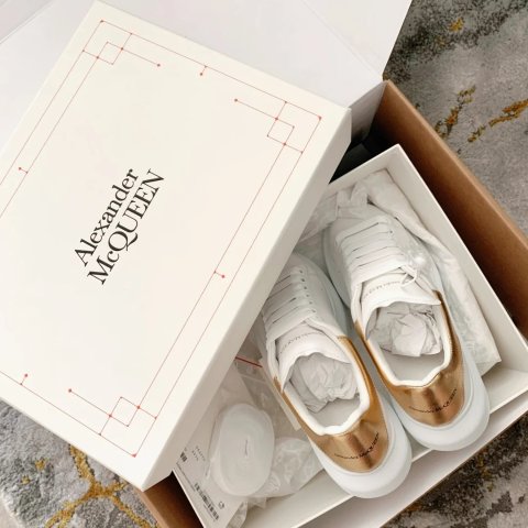 Oversized 皮革运动鞋