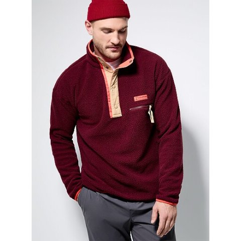 Helvetia 半开扣抓绒卫衣